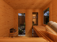 Vorschau: Saunahaus Layla SPARSET inkl. 9kW Saunaofen mit ext. Steuerung Vorschau: Saunahaus Layla SPARSET inkl. 9kW Saunaofen mit ext. Steuerung