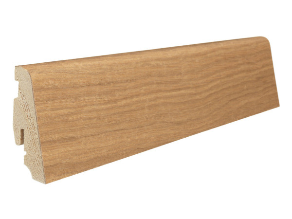 Steck-Sockelleiste Eiche furniert, geölt