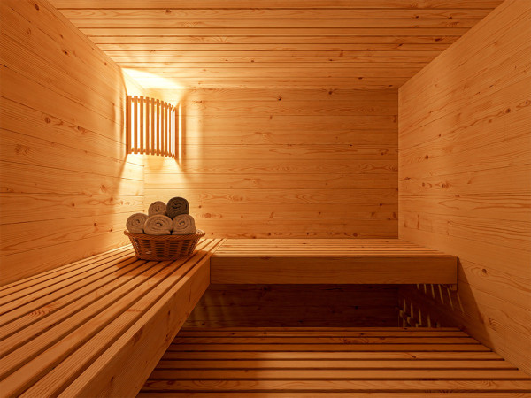 Saunahaus Layla SPARSET inkl. 9kW Saunaofen mit ext. Steuerung