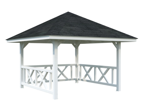 Pavillon Bianca 8,3 m² Set 101 weiß