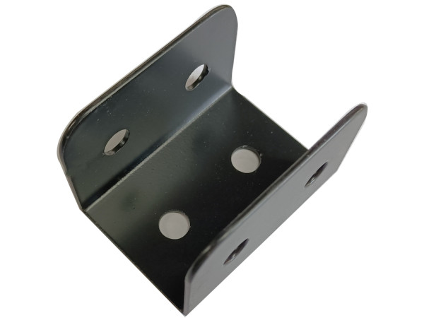 Montageclips für Alu-Co-Extrusion-Board Schwarz
