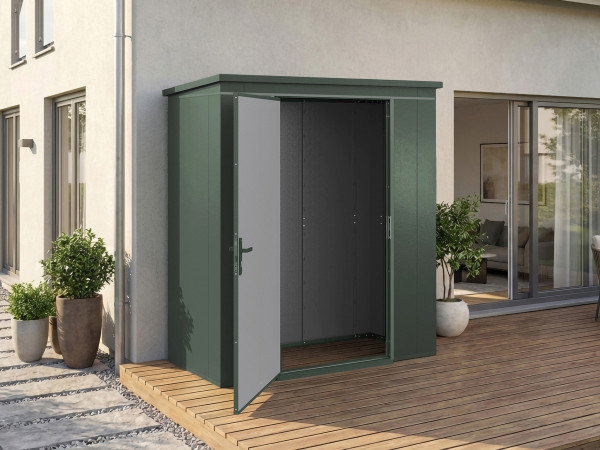Metall-Gerätehaus Gary 0,7 mm Grün