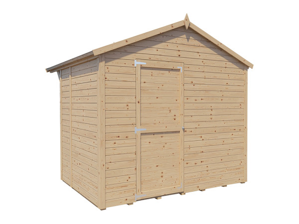 Marktstand - Verkaufsstand Niko 2 14 mm naturbelassen