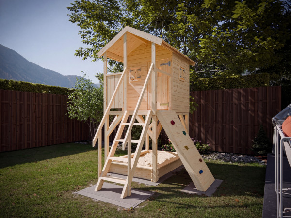 Stelzenhaus Nele naturbelassen