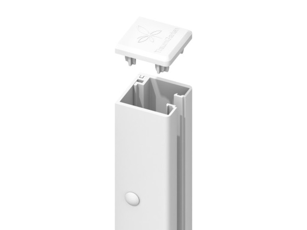 SYSTEM U-Klemmprofil Weiß