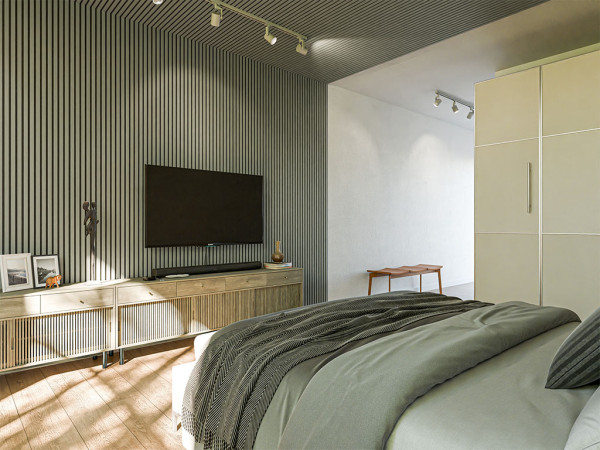 Akustikpaneele Wandverkleidung Trend Olive-Salbei