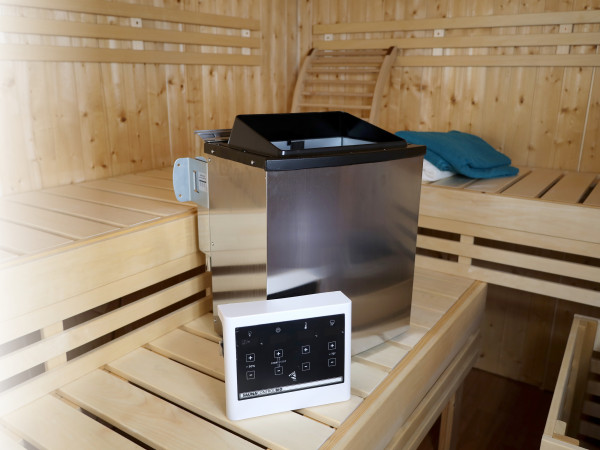 Bio-Kombiofen 11 kW SET inkl. Saunasteine und Steuergerät Easy