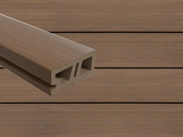 WPC-Fassadenverkleidung Rio Braun