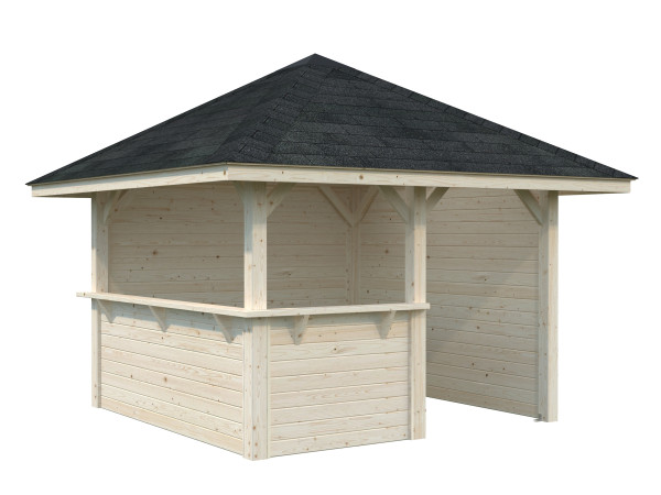 Marktstand Bianca 8,3 m² Set 103 transparent