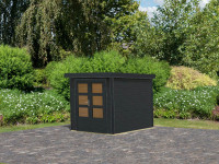 Vorschau: Hybrid-Gartenhaus Jupiter C anthrazit-anthrazit Vorschau: Hybrid-Gartenhaus Jupiter C anthrazit-anthrazit