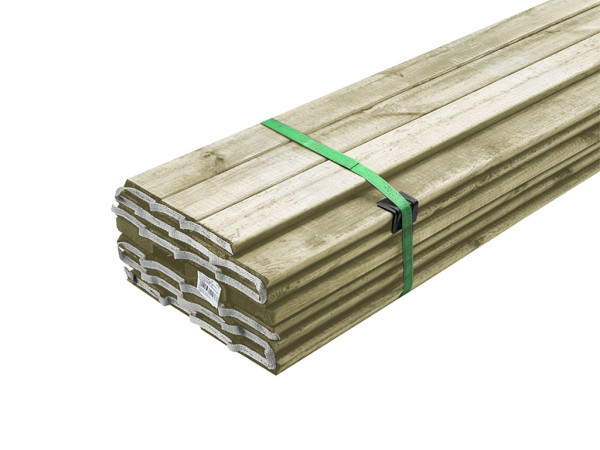 Rhombuszaun DIY-Bausatz grün