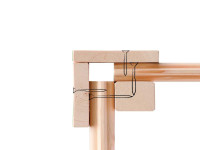 Vorschau: Gartenhaus SET Kandern 3 28 mm naturbelassen, inkl. 2,6 m Anbaudach + Rückwand Vorschau: Gartenhaus SET Kandern 3 28 mm naturbelassen, inkl. 2,6 m Anbaudach + Rückwand