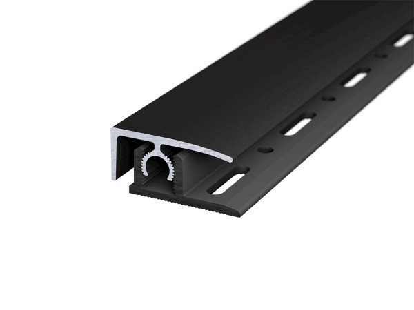 Abschlussprofil Profi Tec Master Aluminium schwarz