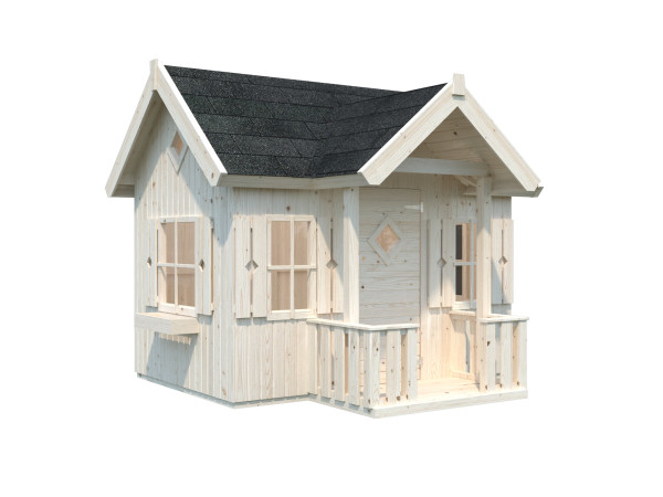 Spielhaus Jennie 3,6 m² naturbelassen
