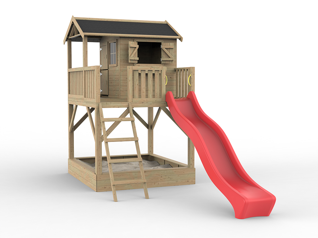 Schöne Stelzenhaus Mit Sandkasten Ebenbild
