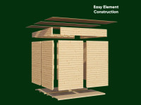 Vorschau: Marktstand - Verkaufsstand Niko 2 14 mm naturbelassen Vorschau: Marktstand - Verkaufsstand Niko 2 14 mm naturbelassen