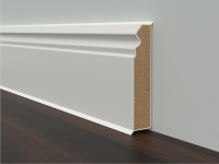Sockelleiste Hamburger Stil weiß Sockelleiste Hamburger Stil weiß