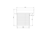 Vorschau: Marktstand - Verkaufsstand Niko 2 14 mm naturbelassen Vorschau: Marktstand - Verkaufsstand Niko 2 14 mm naturbelassen