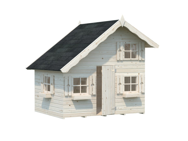 Spielhaus Tom 3,8 m² naturbelassen