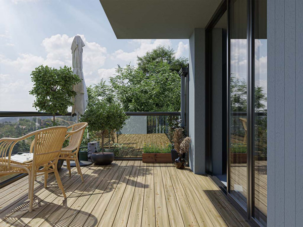 Terrassendiele Kiefer