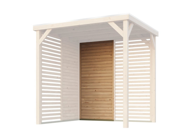 Seitenwand geschlossen für Pavillon Cubeco 0,5