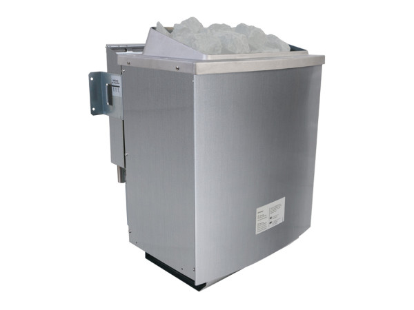 Gartensauna Lenchen 2 natur SPARSET mit 9 kW Bio-Ofen und ext. Steuerung