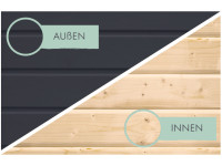 Vorschau: Hybrid-Gartenhaus Jupiter C anthrazit-anthrazit Vorschau: Hybrid-Gartenhaus Jupiter C anthrazit-anthrazit