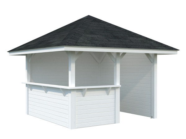 Marktstand Bianca 8,3 m² Set 103 weiß
