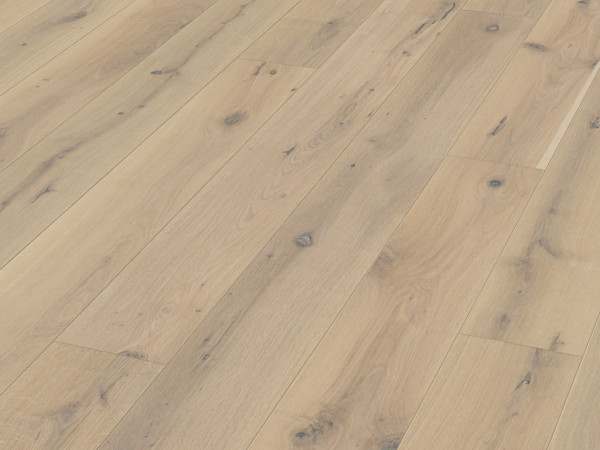 Parkett PD 400 Eiche authentic cremeweiß 9031 Landhausdiele Gebürstet