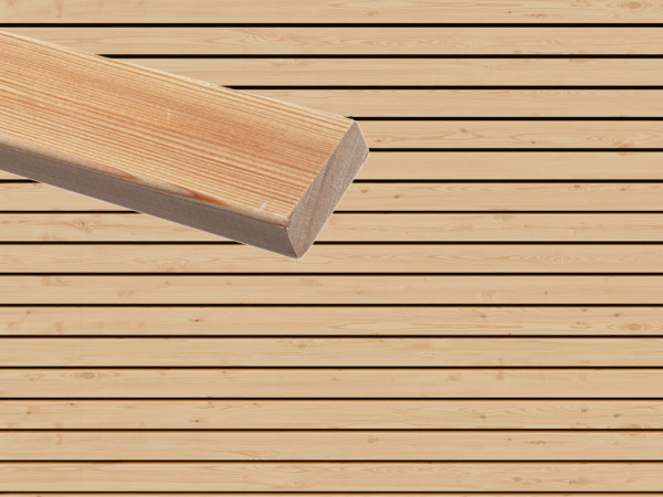 Fassadenverkleidung Rhombusleiste kanadische Lärche