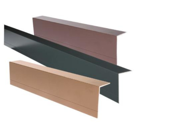 Abschlussprofil Sonne Braun, Aluminium pulverbeschichtet