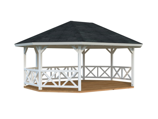 Pavillon Betty 25,0 m² weiß