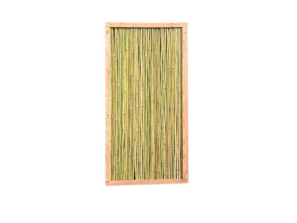 Sichtschutzzaun Bambus Rechteck Slim