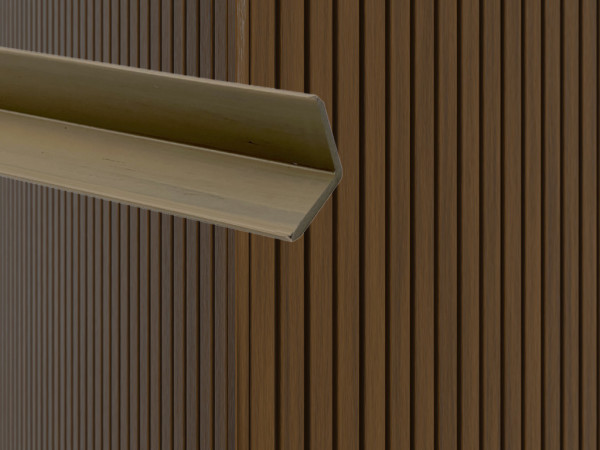 WPC L-Profil co-extrudiert