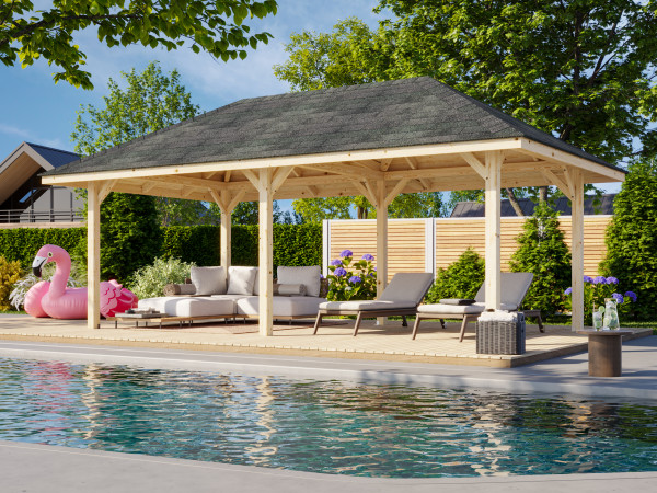Pavillon Bianca 16,6 m² naturbelassen