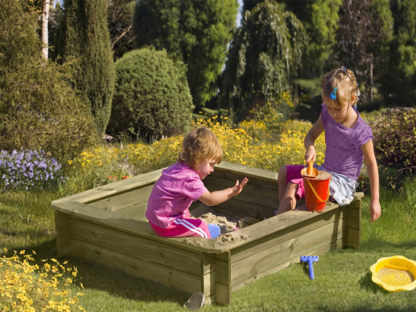 Sandkasten 16 mm stark ohne Deckel KDI