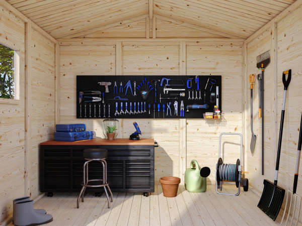 Gartenhaus Dan 4,5 m² 16 mm