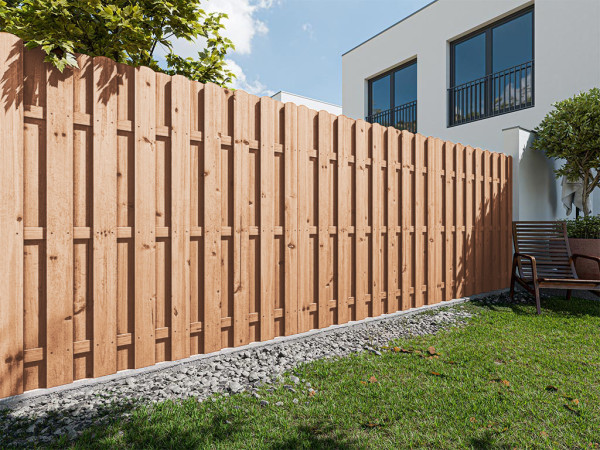 Sichtschutzzaun Pinus europäische Lärche