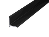 Wandanschlussprofil Prinz Aluminium schwarz Wandanschlussprofil Prinz Aluminium schwarz