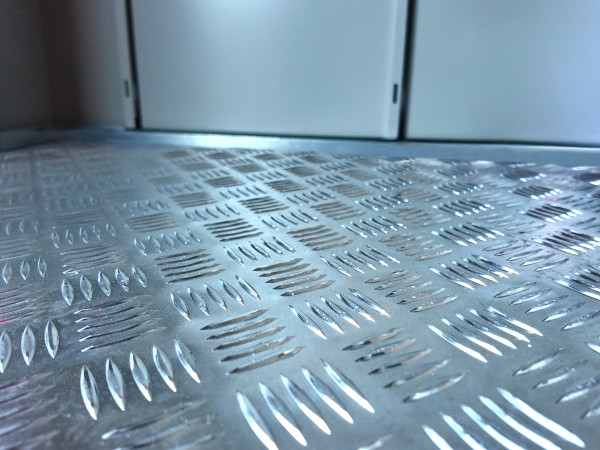 Boden für Gerätehäuser Gary Metall - Aluminium