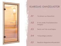 Vorschau: Gartensauna View natur SPARSET mit 9 kW Ofen und ext. Steuerung Vorschau: Gartensauna View natur SPARSET mit 9 kW Ofen und ext. Steuerung