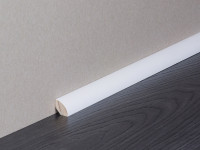 Sockelleiste RAL9010 lackiert Nadelholzkern Viertelstab Sockelleiste RAL9010 lackiert Nadelholzkern Viertelstab