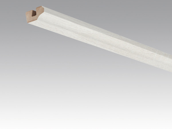 Wand- und Deckenleiste Eiche weiß deckend 4069 Dekor