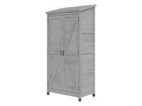 Geräteschrank "Jeremy" grau für Innen- und Außenbereich Geräteschrank "Jeremy" grau für Innen- und Außenbereich