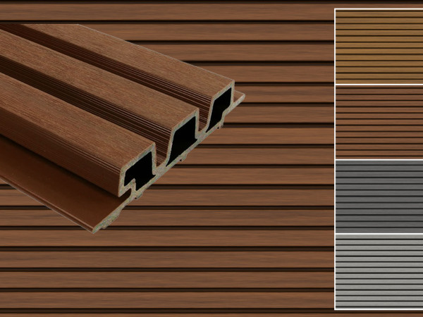 WPC Fassadenprofil WEO35, Ipé