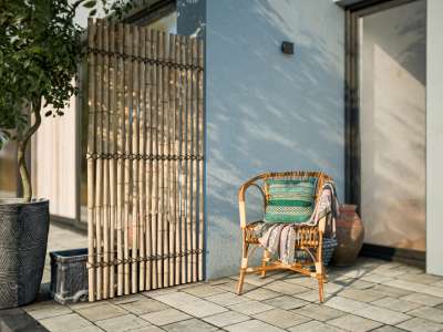 bambus sichtschutz horizontal Bambus Rollzaun Apus – Natürlicher Sichtschutz für Garten & Terrasse –  Bambusbasis