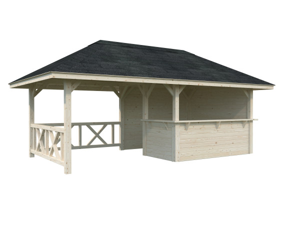 Pavillon Bianca 16,6 m² Set 110 transparent
