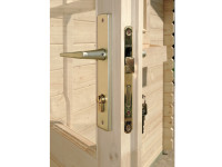 Vorschau: Gartenhaus Blockbohlenhaus CA2976 28 mm naturbelassen mit 2 m Anbau Vorschau: Gartenhaus Blockbohlenhaus CA2976 28 mm naturbelassen mit 2 m Anbau