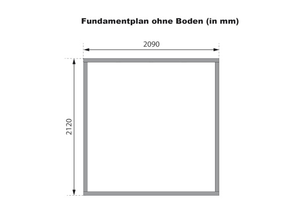 Hybrid-Gartenhaus Jupiter D wassergrau-anthrazit