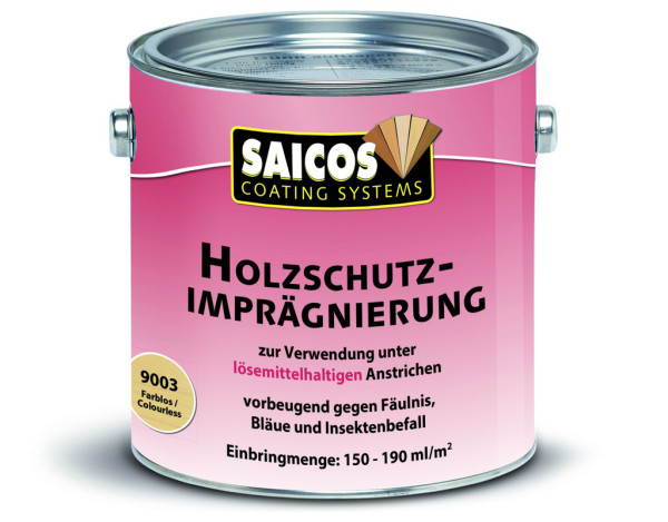 Holzschutz-Imprägnierung farblos 2,5 Liter